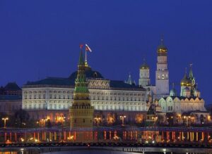 Московский Кремль ночью
