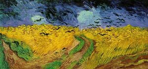 В.Ван Гог.Пшеничное поле с воронами.1890 г.