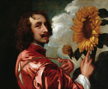А.Ван Дейк. Автопортрет с подсолнухом.1633