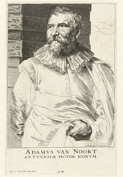А.Ван Дейк. Иконография. Adam van Noort. 1630-1632