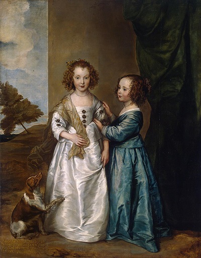 А.Ван Дейк. Портрет Елизаветы и Филадельфии Уортон.1640
