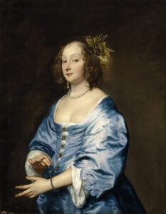 А.Ван Дейк. Портрет Марии Русвен, жены художника. 1639