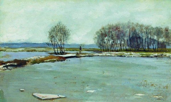 И.Левитан.Ранняя весна.1899