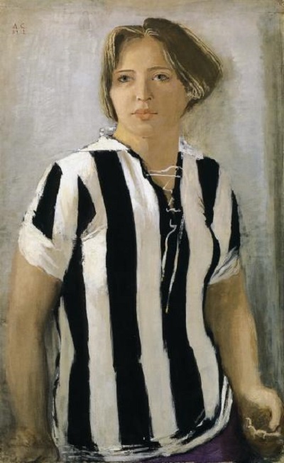 А.Н.Самохвалов.Девушка в футболке.1932