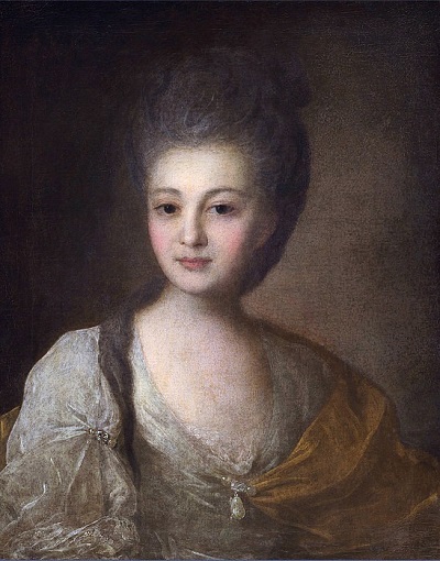 Ф.С.Рокотов. Портрет Александры Петровны Струйской.1772