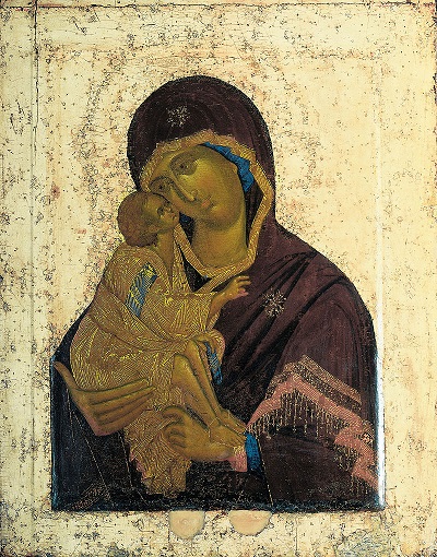 Феофан Грек.Донская икона Божией Матери.1390-е