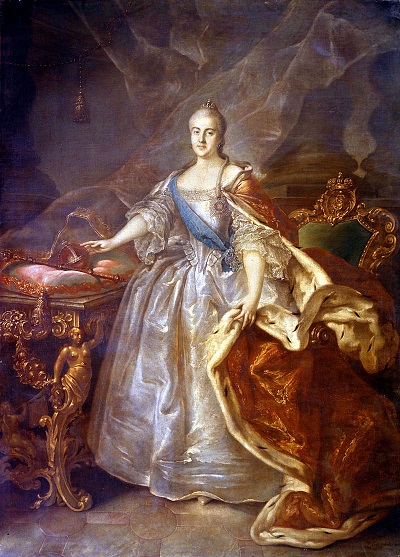 И.Аргунов. Портрет Екатерины II.1762