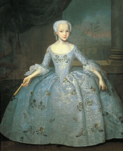 И.Вишняков.Портрет Сарры Элеоноры Фермор (ок. 1750)