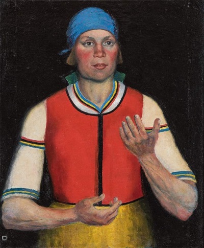 К.С.Малевич.Работница.1933