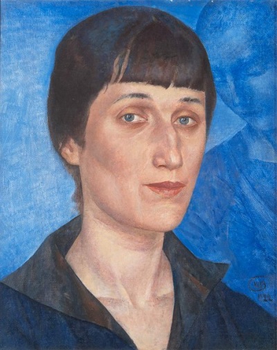 К.С.Петров-Водкин.Портрет А. А. Ахматовой.1922
