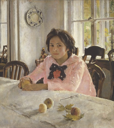 В.А.Серов.Девочка с персиками.1887