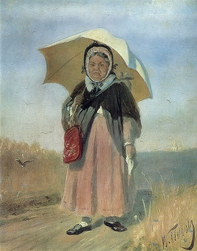 В.Перов.К Троице-Сергию.1870